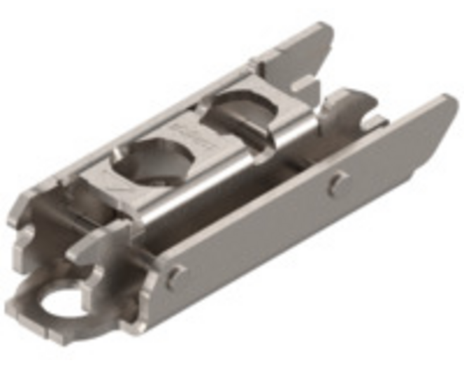 Montageplaat recht voor AVENTOS 3mm, spax