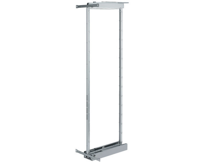 Middenwand Dispensa zilver verstelbaar 1900-2300mm