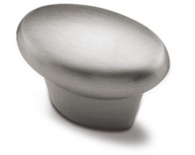 Knop METAL 885 geborsteld nikkel 50x35mm