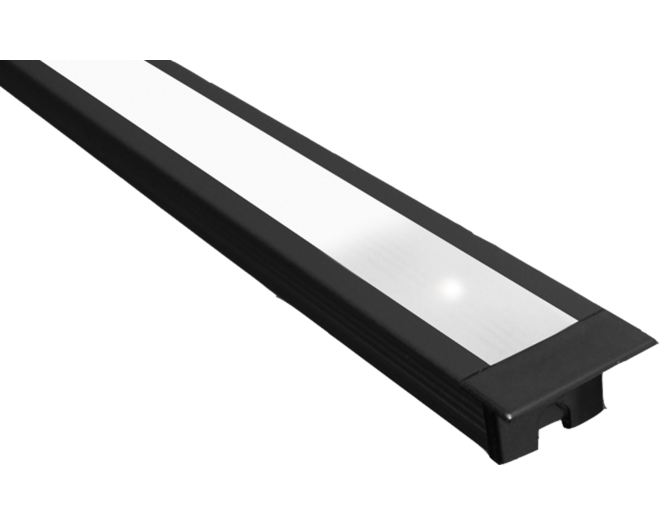 Diva met TouchLedDimmer zwart Lengte: