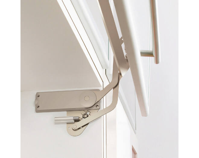 Bovenklepschaar Swing voor deurbreedte 600-900mm