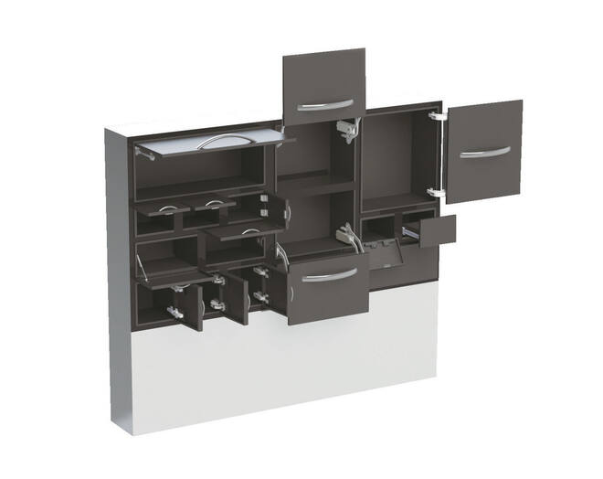 Bovenklepschaar Swing voor deurbreedte 600-900mm