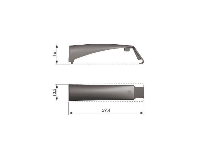 K push Tech adapter kort grijs