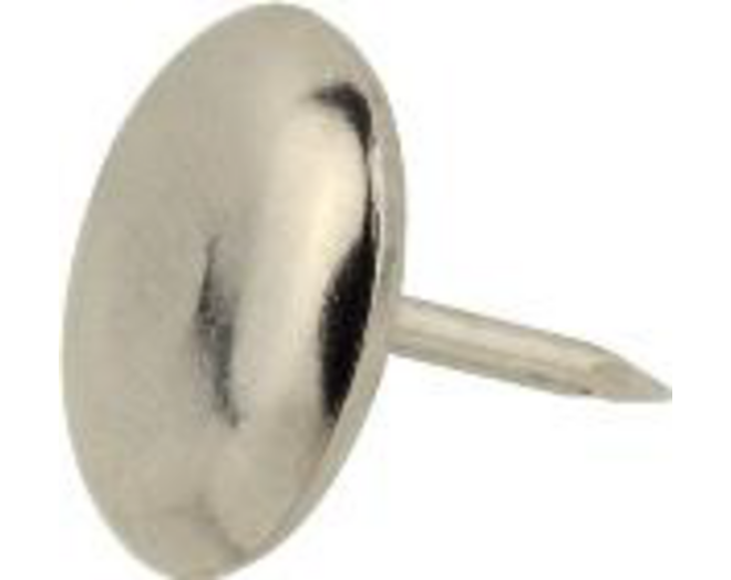 Glijnagel 20mm ijzer venikkeld, dikte 4.0mm