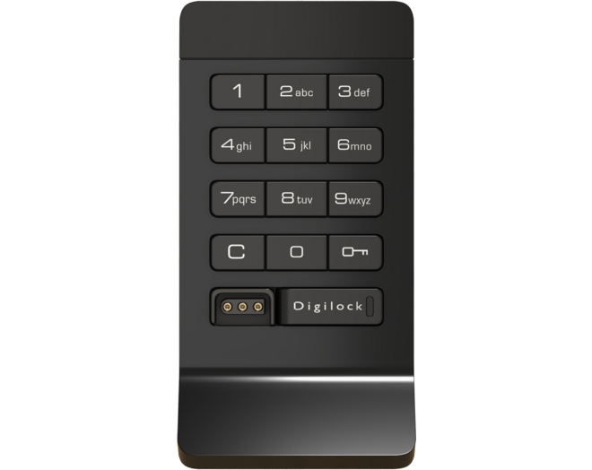 Aspire keypad, (Mobile Acces) zwart met greep wisselende