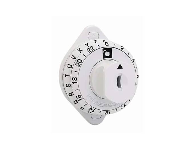 Codeslot KEYLESS360 mat wit, alphanumerieke code