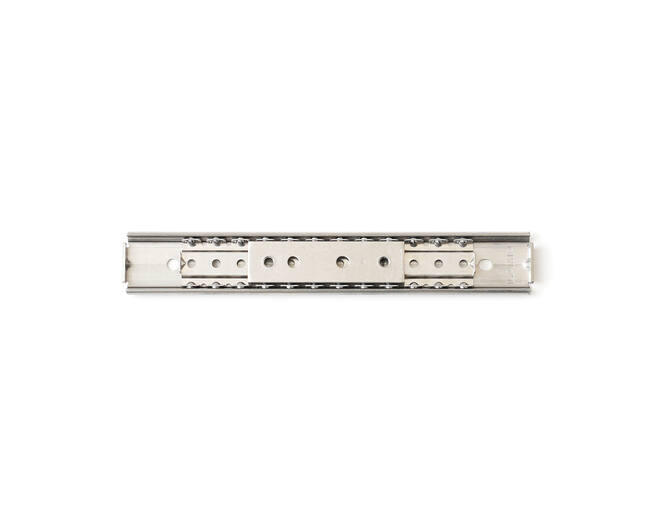 Ladegeleider RVS lengte 100mm enkel uittrekbaar
