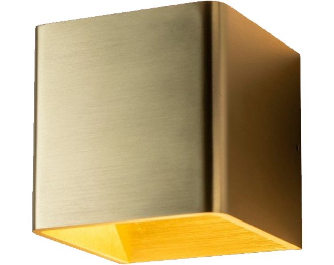 Wandlamp Vigo Up/down Brons Geborsteld IP54