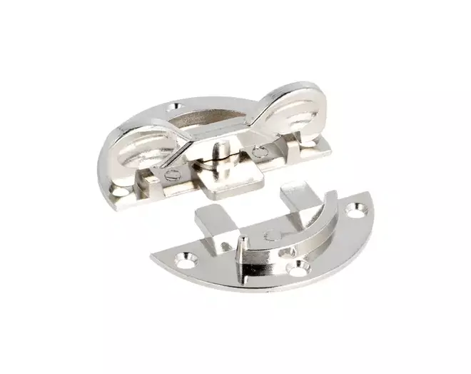Bladverbinder rond 60mm, dikte 1,5mm vernikkeld