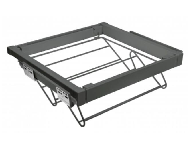 Schoenenrek, uittrekbaar, 700 mmSOFT-CLOSE, antraciet