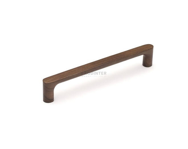 Greep Pinta, 16x128x144mm, walnoot, h.o.h. 128mm