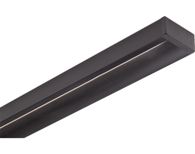 Blade mat zwart links(licht schijnt naar voren) Lengte: