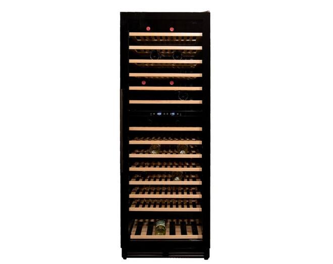 Vinata Wijnklimaatkast Premium, vol glazen deur, 154 Flessen