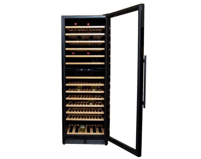 Vinata Wijnklimaatkast Premium, vol glazen deur, 154 Flessen