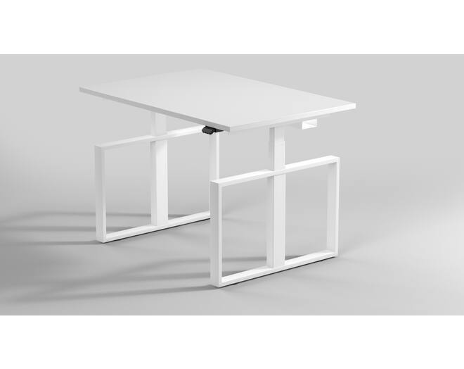 Square Enkel HS wit inclusief frame 1000-1500mm.