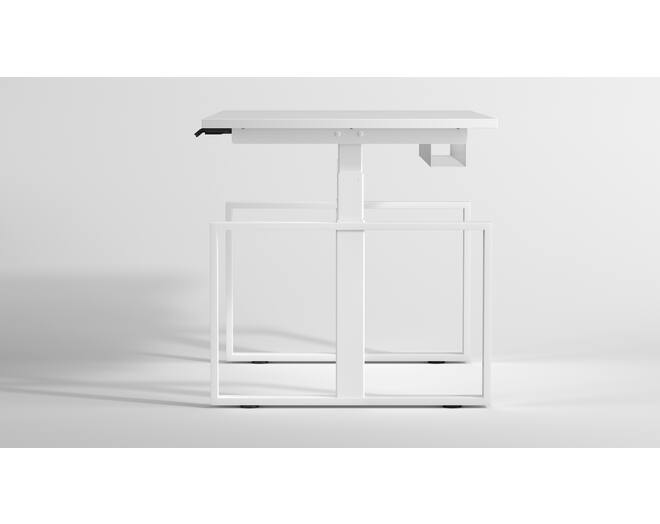 Square Enkel HS wit inclusief frame 1000-1500mm.