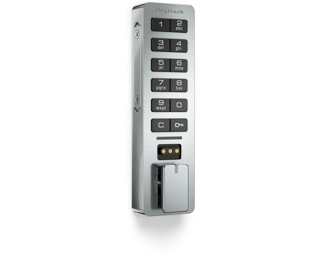 Versa keypad Mini geborsteld nikkel wisselende gebruiker,