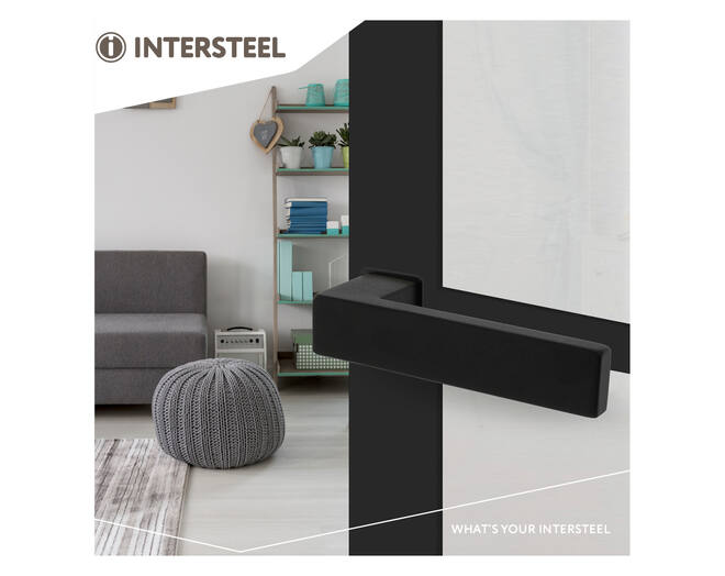 Deurkruk Amsterdam met minimalistische rozet