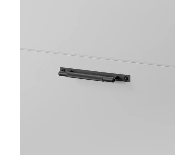 Pull Bar/Plate/Linear/Small 190Mm/Black (Non US)