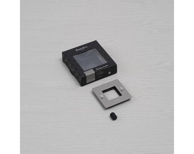 1G Wall Plate/w/out Infills/Steel