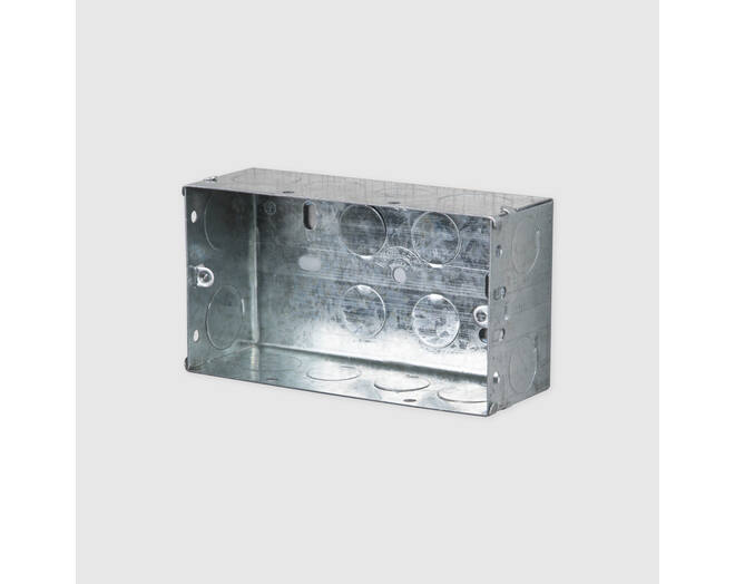2G Backbox/Metal/47Mm Deep