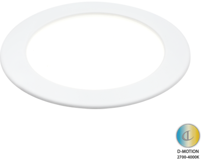 Losse spot Smally XS D-Motion wit 3W-24Vdc 2700K-4000K