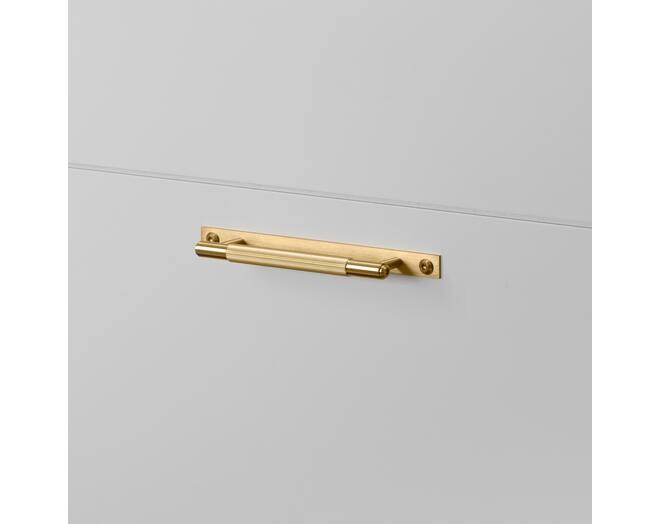 Pull Bar/Plate/Linear/Small 190Mm/Brass (Non US)