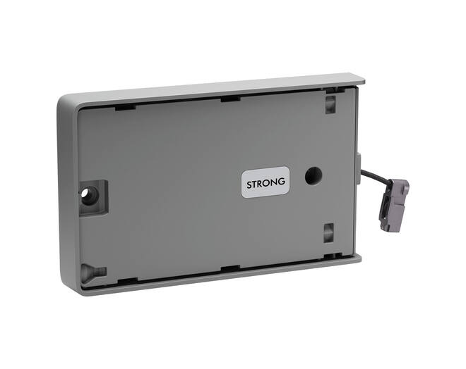 Kiaro Easy opening systeem, sterke uitvoering, grijs RAL9007