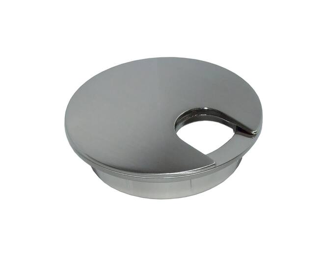 Kabeldoorvoer EXIT RVS look, boormaat 47mm buitenmaat 56mm