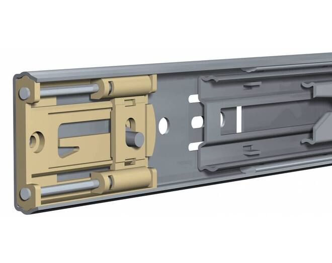 Ladegeleider Sten 600mm, zelfsluitend