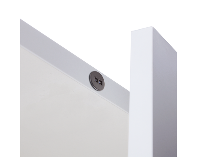 IR-Sensor zwart 24V-48W met 6 voudig Micro24