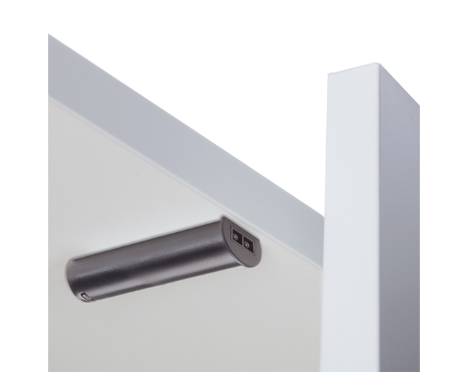 IR-Sensor zwart 24V-48W met 6 voudig Micro24