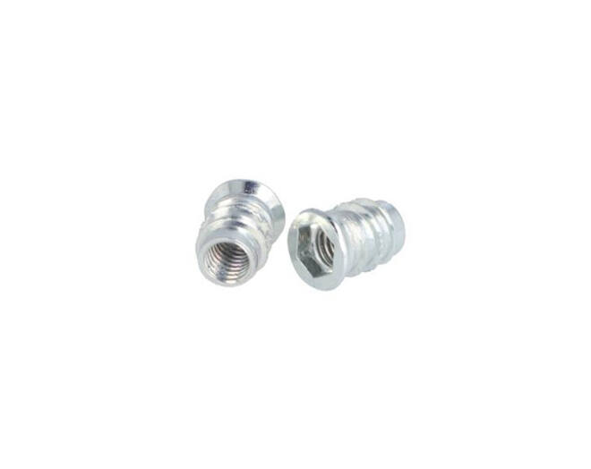 Rampabus met rand M8/10 x 17mm staal verzinkt SW8