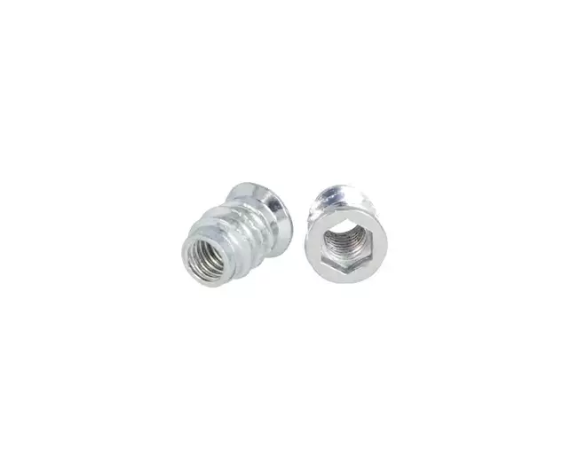 Rampabus met rand M8/10 x 17mm staal verzinkt SW8