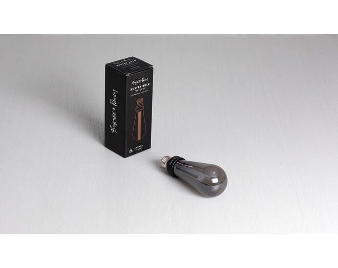 Buster Bulb/2W/E27 Dimmable/Smoked