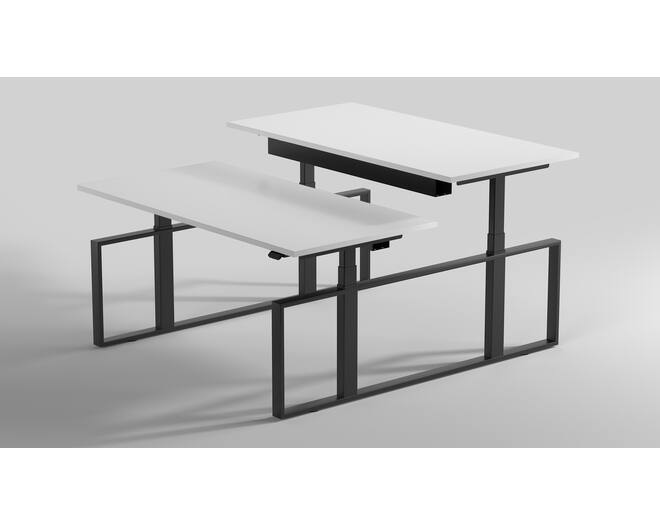 Square duo HS zwart inclusief frame 1000-1500mm.