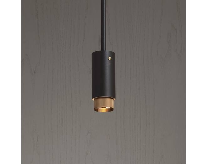 Exhaust Pendant/Linear/Graphite/Brass