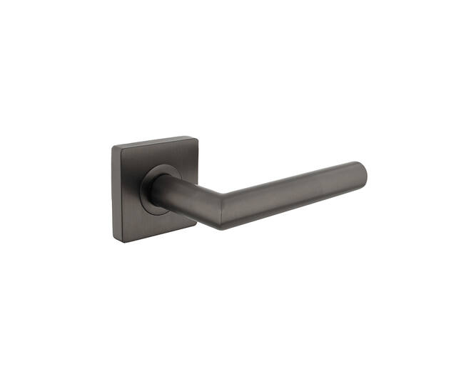 Deurkruk Bastian op vierkante rozet 55x55x10mm