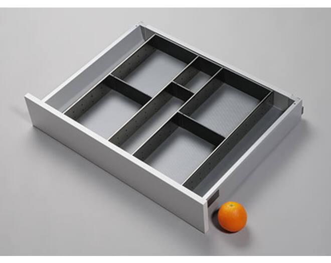Bestekindeling ORGA-LINE set 6, corpus 70 en groter, lade-