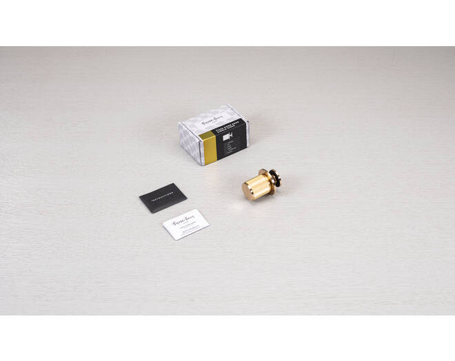 Fixed Door Knob/Single-Sided/Linear/Welders Black
