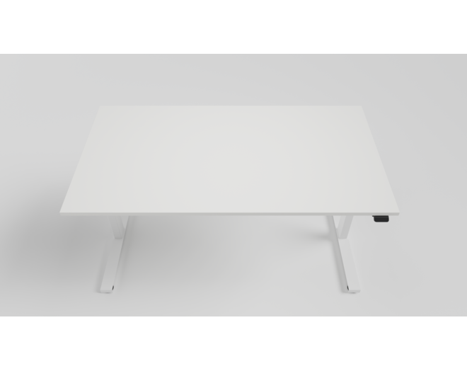 Bureaublad 1200x800x25mm Wit, inclusief 2 inserts