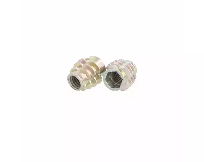 Rampabus M6/7.5x13mm zonder rand, geel verzinkt, SW6