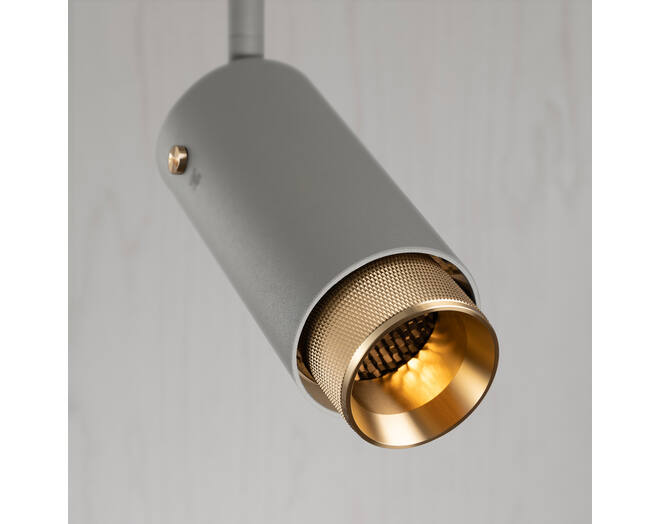 Exhaust Track/Cross/Stone/Brass
