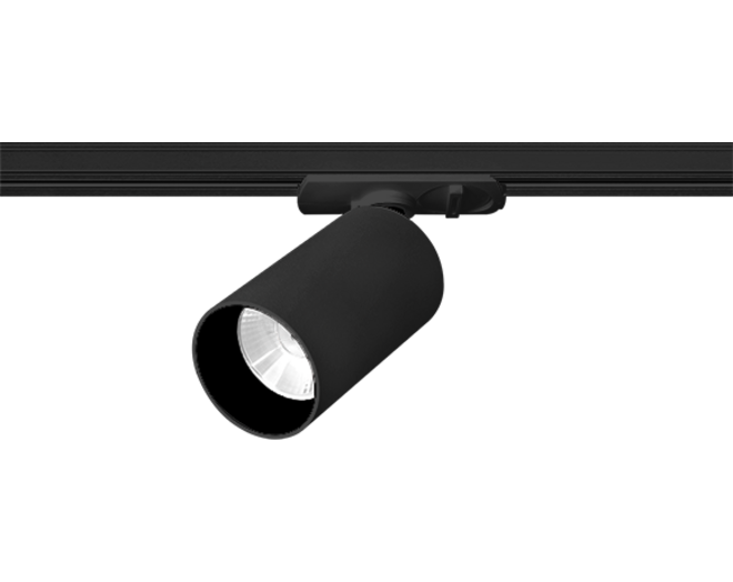 Opbouwspot Galex Solo LED draai/kantelbaar zwart 2700K