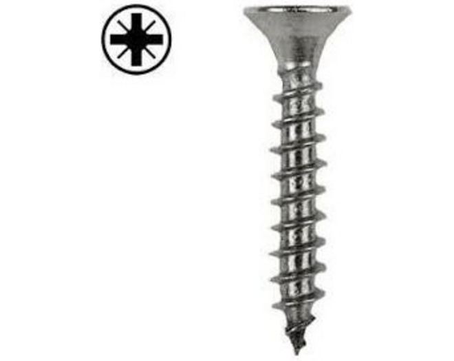 Spaanplaatschroeven 6.0x100 PK JD PLUS, verzinkt