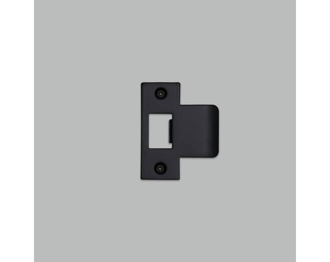 Strike Plate Kit/T Shaped/2.5 Inch Door/Black