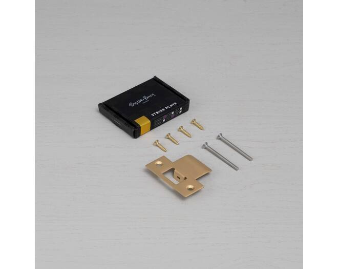 Strike Plate Kit/T Shaped/2.5 Inch Door/Black