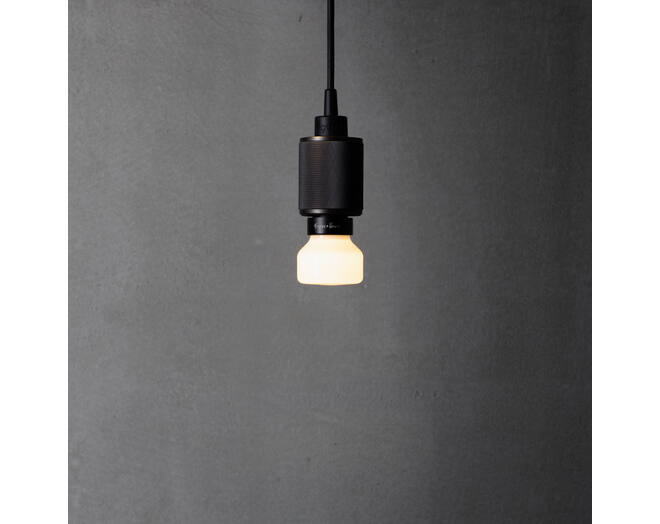 Punch Bulb Puck/E27 Dimmable/White Opaline/Glass