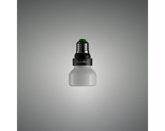 Punch Bulb Puck/E27 Dimmable/White Opaline/Glass