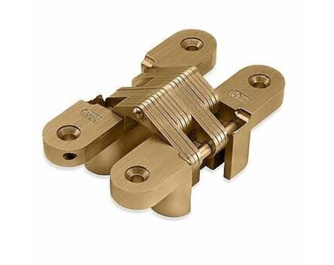 SOSS scharnier messing 60x13mm
